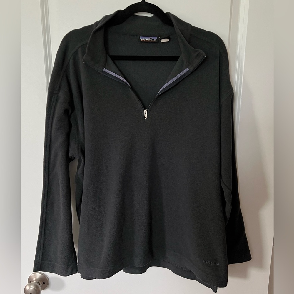 Patagonia Black Quarter-Zip Jacket
